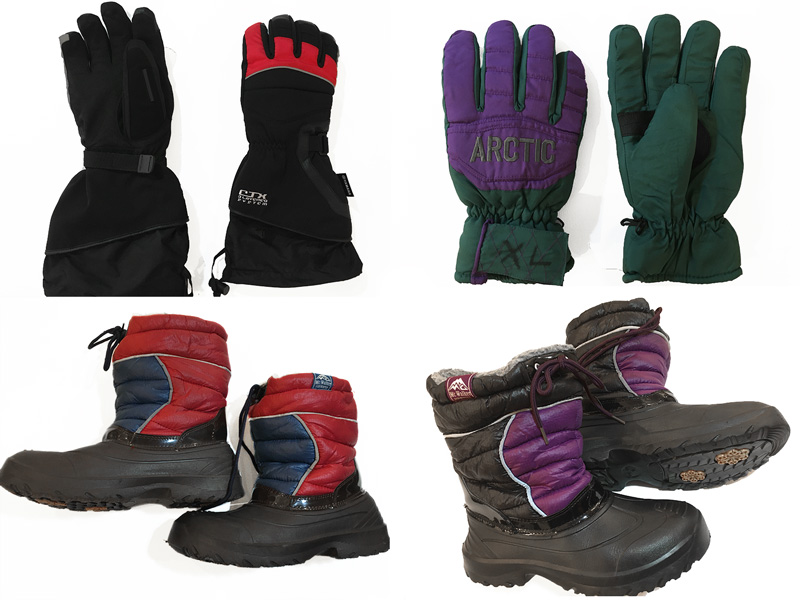Gloves, Boots